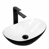 Countertop umivalnik REA Royal Mini Black White