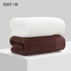 GGT Set peškira, 35x75cm, 2 komada, Belo-braon