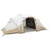 QUECHUA Napihljivi šotor AIR SECONDS 4.2 Fresh & Black UNIVERZALNA VELIKOST
