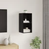 Set TV komoda Crni hrast 37 x 37 x 72 cm Konstruirano drvo