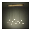 Eglo 390347 - LED prigušiva luster na sajli PORTOCOLOM 10xLED/3W/230V zlatna