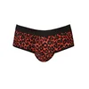 Muške sexy bikini gaće Tribal Jock, Crveno-crne