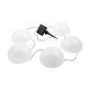 LED RGB solarna svetiljka HEMI LED/0,1W/1,2V 600 mAh IP44 bela