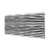 tulup.si Slika na akrilnem steklu Nepravilne proge zebra 140x70 cm 2 obešalnika