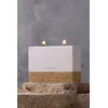 Conceptum Hypnose Betonska sveća Harmony, Miris sandalovine, Parafin i soja, 11.5x8x4.5 cm, Bela