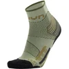 UYN Run Trail One Grip ženske nogavice, zelena/črna (EU 35 - 36)