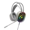 Jedel Slusalice gejmerske rgb za mikrofonom gh580 sive ( IT1146 )