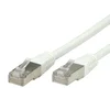 Secomp value S/FTP (PiMF) PatchCord Cat6/Cl.E white 0.5m ( 4315 )