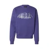 ALPHA INDUSTRIES Majica Studio Edition Vibe lila/bela