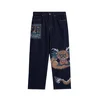 Desigual Kavbojke azur/moder denim/pueblo/žad