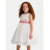 Abel & Lula Elegantna obleka 5035 Bela Regular Fit