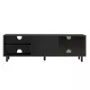 Songmics TV omarica 140x39x45 cm rjava
