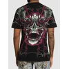 Affliction Ghost Image moška majica brown lava wash