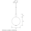 LUNA 294 VISILICA 3.8W 3000K