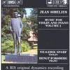 SIBELIUS:MUSIC FOR VIOLIN SND piano 1