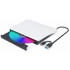 Gembird DVD-USB-03-BW eksterni USB DVD drive čitac-rezac, USB + USB-C, black-white