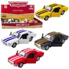 Klasični vlečni avto LEAN TOYS, kovinski, pull-back, odpirajoča vrata, 1:32
