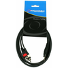 ADJ AC-J3S-2RM/1,5 3,5 Jack St/2x RCA Cinch