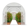 VEVOR Toplotna folija prehodni tunel 445x194x192 cm bela