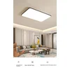 Huipujinggong Plafonska lampa LED, 90×60 cm, 108 W, Crna