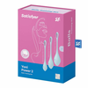 SATISFYER Vaginalne kuglice set Yoni Power 2, 3 komada, Svetloplave