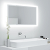 VIDAXL LED kopalniško ogledalo (80x8.5x37cm)