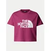 The North Face Majica Easy NF0A8DRQ Roza Relaxed Fit