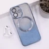 Maska za telefon Mag Case Electroplated za iPhone 16, Plava