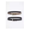 Trendyol ženski pojas model Twoaw26Ke00002, Crna-Mink