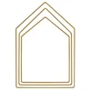 Rayher Kovinski obroči, hiška, zlati set 3, (20633989)
