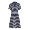 TOMMY HILFIGER Obleka mornarska/bela
