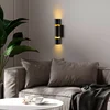 Opviq Zidna lampa Luxora-15381, 8x30x13cm, IP20, Crna