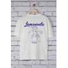 Trendyol White Oversize/Wide Cut Lemon Printed 100% Cotton T-Shirt