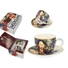 Carmani SKODELA ZA ESPRESSO IN KROĐČEK MODIGLIANI LEOPOLD ZBOROWSKI DARILO