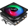 Aerocool Aerocool Air Frost 4 Procesorski hladilnik 9 cm, črn, RGB, za različne procesorske vtičnice, 125W, 1 ventilator