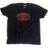 AC/DC Majica Oval Logo Vintage Unisex Black XL