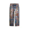 Desigual Kavbojke modra/rjava/krvavo rdeča