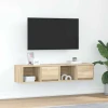 TV ormarići 2kom boja hrasta 60x31x25,5 cm konstruiranog drva
