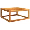 Vrtni stolić 65 x 65 x 29 cm od masivnog bagremovog drva
