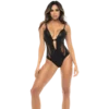 Mapalé Fenna - Bodysuit - S/M - Wet Look Black