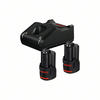 BOSCH Začetni komplet 2 x GBA 12V 3.0Ah + GAL 12V-40