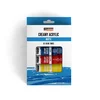 Kremna akrilna barva mat 16 ml v tubi - 6 x /