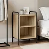 vidaXL Nočna omarica Sonoma hrast 40 x 30 x 60 cm Inženirski les