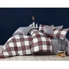 Hanah home Komplet posteljine 479, 160x220cm, Siva