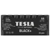 TESLA BLACK+ alkalne baterije AA (LR06, svinčnik, folija) 24 kosov
