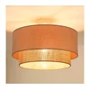 Duolla - Plafonski luster BOHO 1xE27/15W/230V pr. 45 cm bež/braon