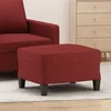shumee vidaXL Tabure za noge vinsko rdeč 60x50x41 cm oblazinjen s blagom