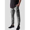 Washed Cargo Twill Jogging Pants Grey
