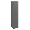 Skladiščna enota ESPACE 35x172x32cm, 2x vrata, levo/desno/karinasti trak - Črna - 35x172x32 cm - Sapho - ESPACE - 24 - MDF/laminat - 350 - 1720 - 320 - 14