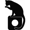 Zaščitna nalepka za stikalo - Double Cat